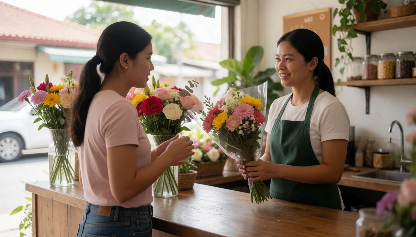 Gift flowers